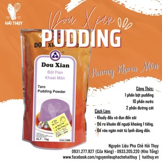 Bột Pudding Hàng Huy Đủ Hương