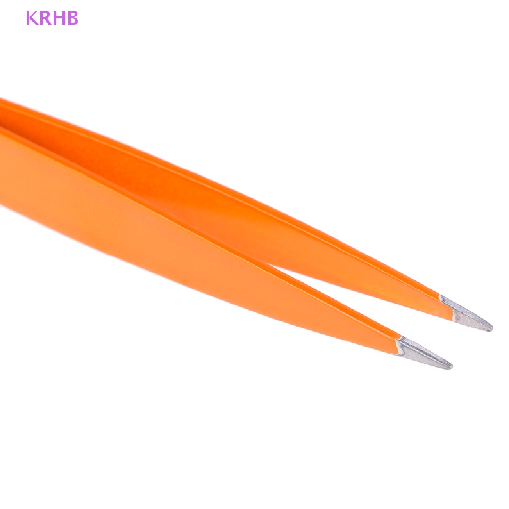 Nhíp Nhổ Lông Mày Đầu Phẳng Bằng Thép Không Gỉ