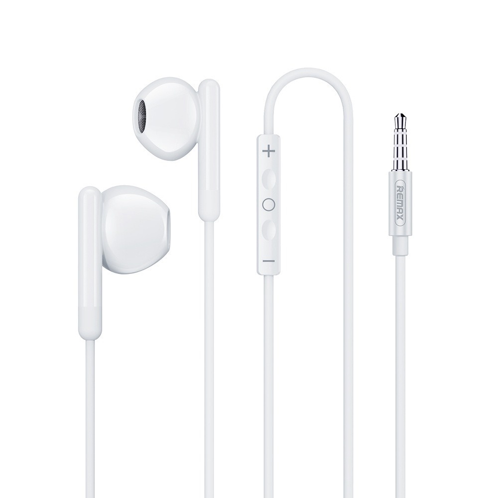 Tai nghe nhét tai Remax RM-522 tích hợp mic đàm thoại livestream jack 3.5mm