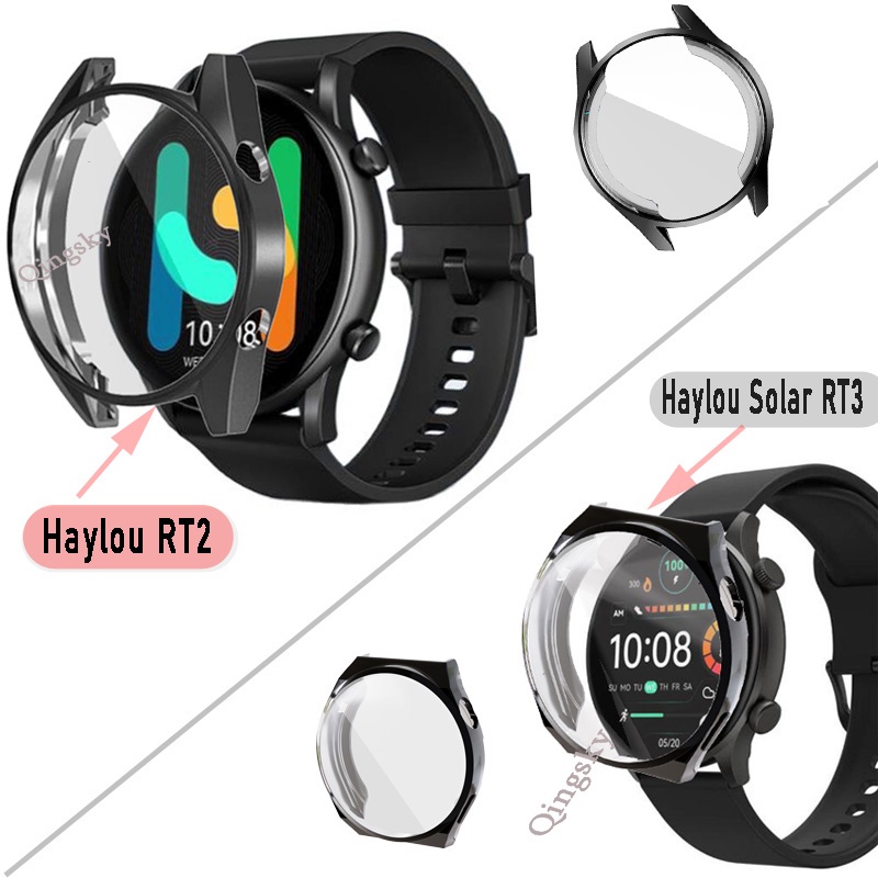 Ốp Silicone Bảo Vệ Cho Đồng Hồ Haylou Solar Plus RT3 Haylou RT2