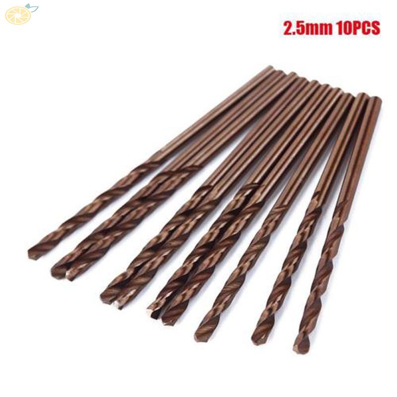 Drill Bits drilling Shank for aluminum for plastic for wood 10pcs Set durable