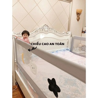 Combo 2 thanh chắn giường (1m6+2m) , (2m+1m8), 2m+2m2
