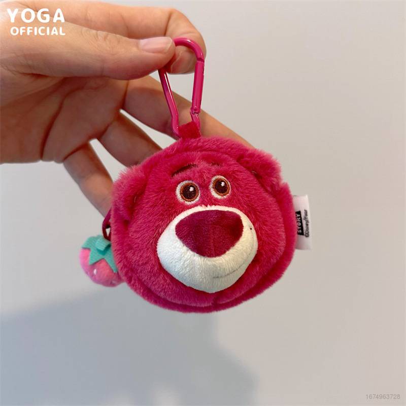 Túi Đựng Tai Nghe / Tiền Xu Hình Búp Bê Nhồi Bông Disney Lotso