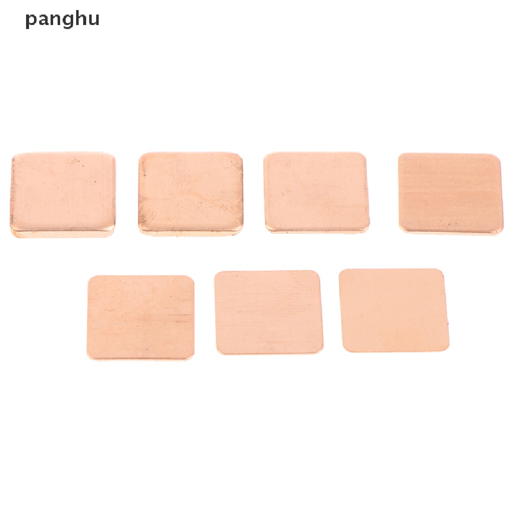 Bộ 10 Miếng Đệm Đồng Tản Nhiệt 15x15mm
