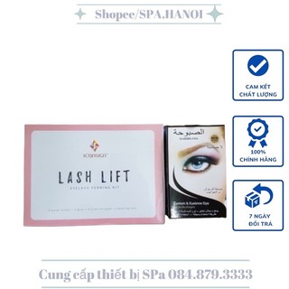 Combo Uốn Mi Phủ Đen ( 1 phủ đen + 1 uốn Lash lift iconsign , sabbuha )