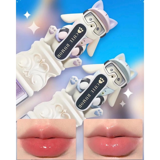 Son bóng dưỡng môi chú thỏ Cute Rumor