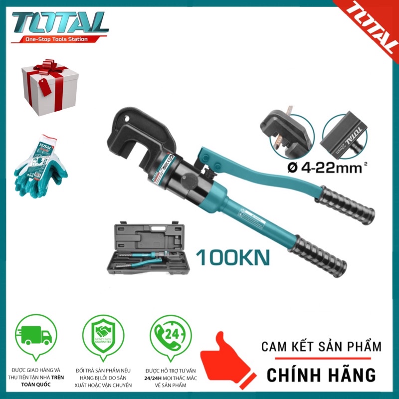 ĐỒ NGHỀ TOTAL Kềm cắt thép thủy lực 22MM THSC022