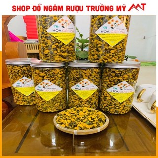 Trà hoa cúc tiến vua loại thượng hạng - cúc chi khô sấy lạnh loại 1 - chống mất ngủ hiệu quả, làm quà biếu