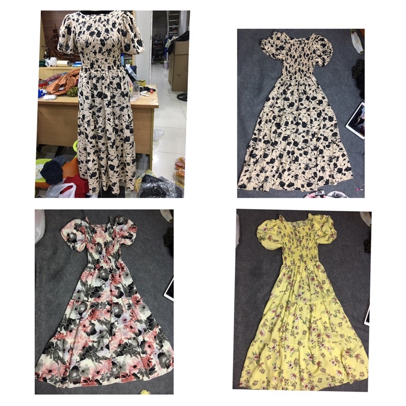 Đầm smock Taylor