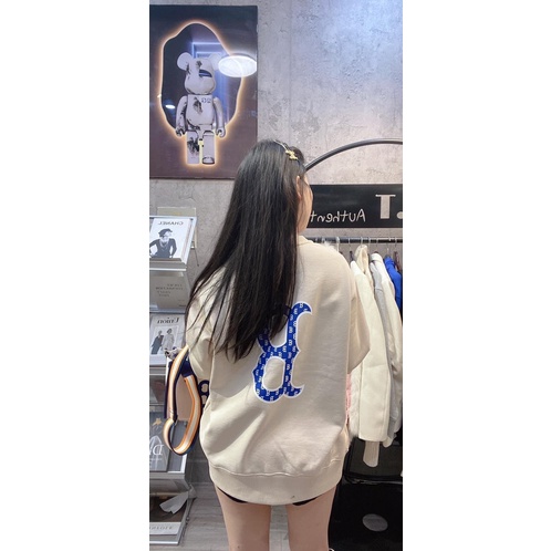 Áo sweater MLB logo mono ss23