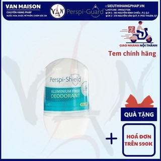 Lăn khử mùi, ngăn mồ hôi suốt 72h perspi-shield aluminium free deodorant 50ml - Perspi - Van Maisonce