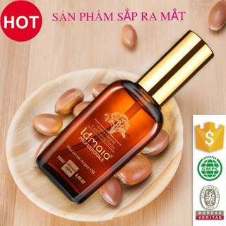 Tinh dầu dưỡng tóc argan oil lamaia - | tinh chất, phục hồi tóc hư tổn, khô xơ