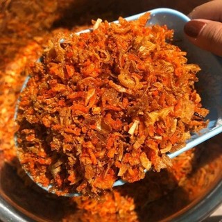 Hủ 100g/200g/500g Muối Tôm Hành Phi Ruốc ( Tép ) Sấy Loại Ngon - dùng ăn bánh tráng