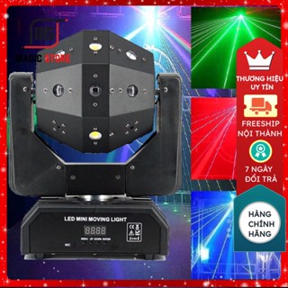 Đèn Moving 16 Mắt Laser 3in1 Dùng Cho Sân Khấu, Karaoke - Magic Store SG