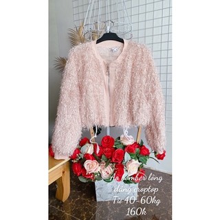 Áo khoác dáng croptop( dạ, nỉ, gió, lông)