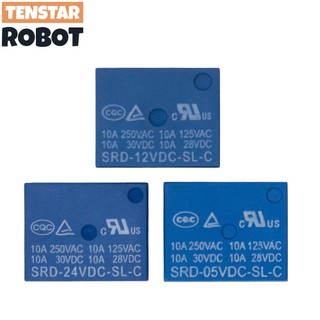 Rơle srd-05vdc-sl-c srd-12vdc-sl-c srd-24vdc-sl-c 5pins 5 pin 5v 24v 12v 10a 250va