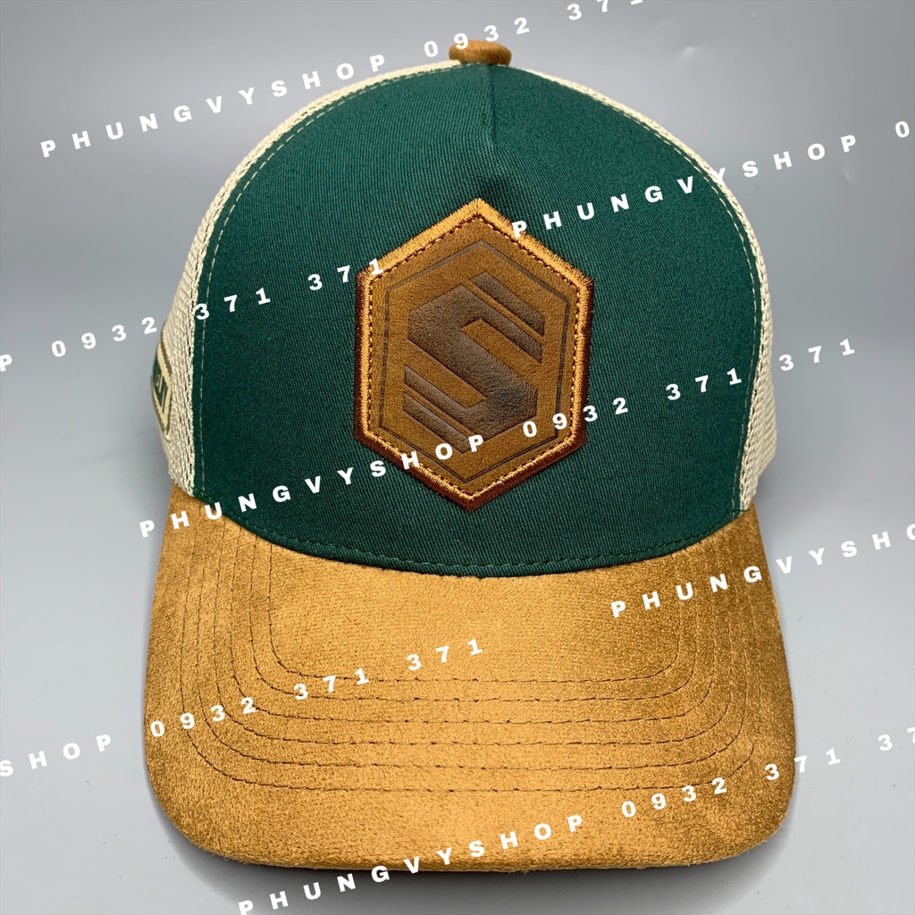 Mũ LƯỠI TRAI unisex thoáng mát nam nữ phong cách hàn quốc phungvyshop- Nón Ket da lộn phối lưới SU