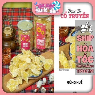 Mứt gừng huế ăn vặt su xoắn