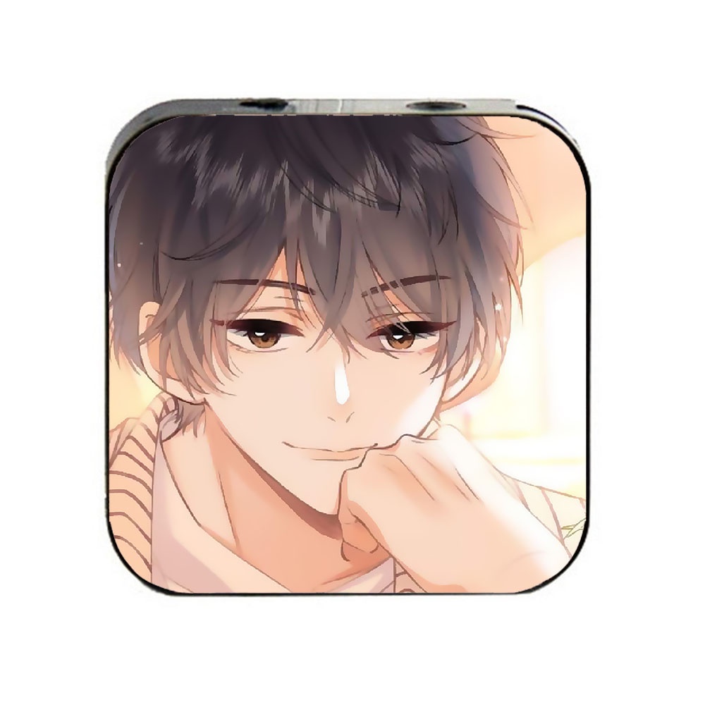 Máy nghe nhạc mp3 IN HÌNH VỤNG TRỘM KHÔNG THỂ GIẤU manhua anime chibi tặng kèm tai nghe có mic