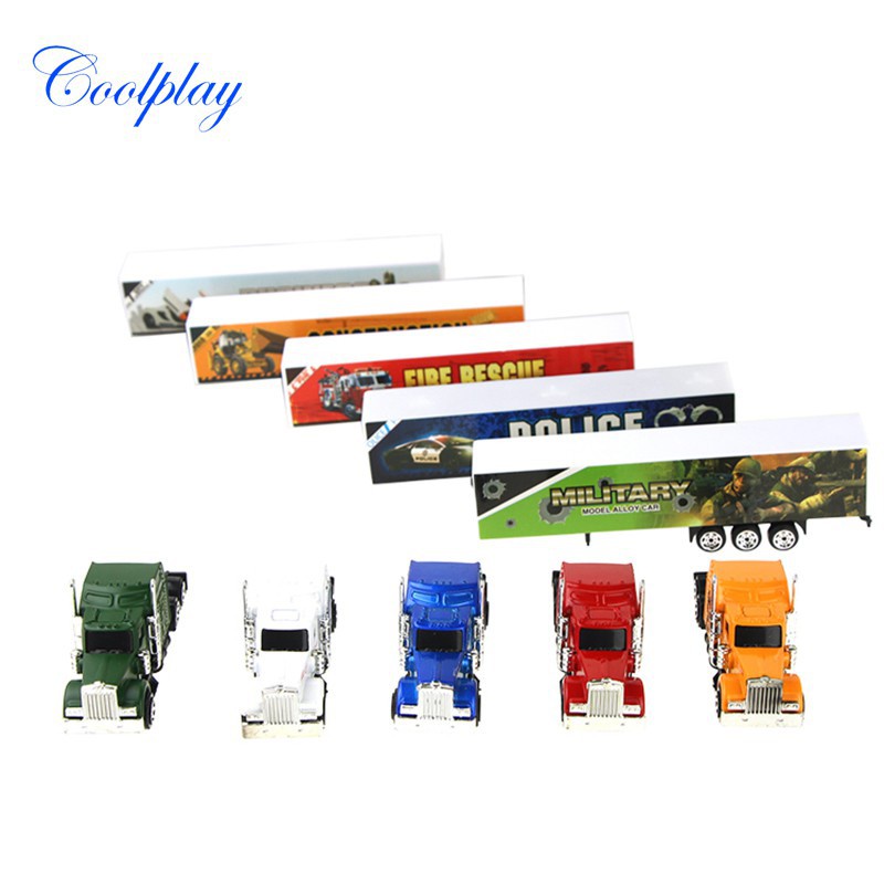 Mô hình xe đồ chơi bằng nhôm với 4 kiểu dáng khác nhau dành cho các bé