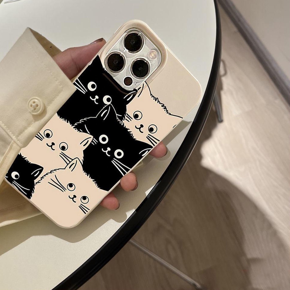 Ốp Điện Thoại TPU Mềm Chống Bụi Bẩn Chống Rơi Họa Tiết Graffiti Cho IPhone 11 12 13 14 Pro Max 14 Plus