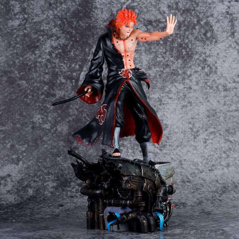 Mô hình Naruto nhân vật Pain đẫm máu cao 33cm fullbox màu, Figure Pain fullbox màu