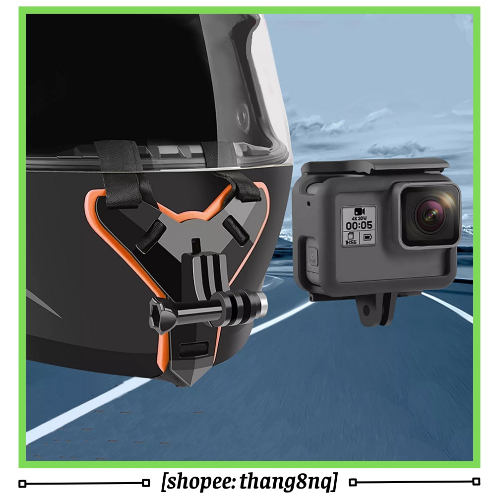 Mount gắn cằm mũ bảo hiểm fullface cho gopro, action cam