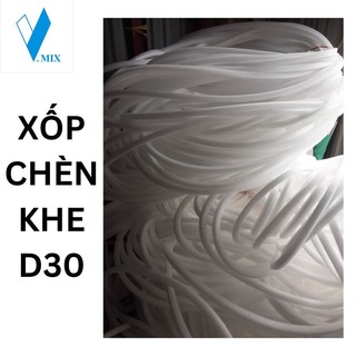 Xốp chèn khe D30, chèn khe co giãn, khe cửa, khe hở, chèn khe bê tông, đường nứt lớn,thanh chèn khe backer rod
