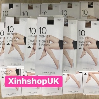 [có sẵn size nhiều màu] Quần tất hiệu John Lewis siêu dai siêu mỏng 10D