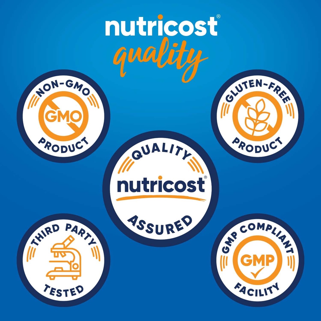 Nutricost HMB 500mg Viên Uống Hỗ Trợ Chuyển Hóa Protein, Tăng Cơ, Phát Triển Cơ 120 Viên