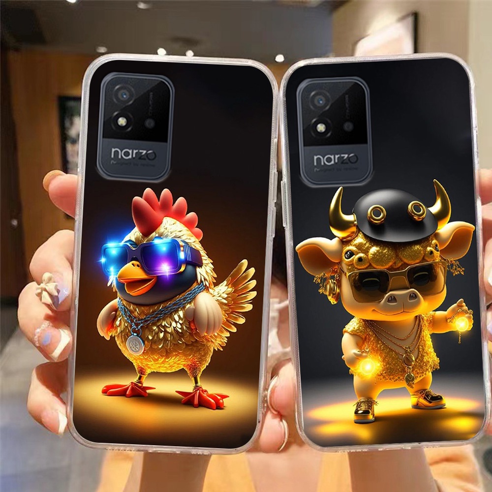 Ốp lưng realme narzo 50i bộ hình các con giáp cực ngầu