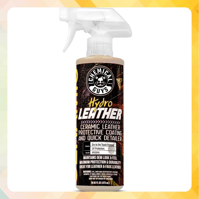 HYDRO LEATHER (SPI_229_16) Ceramic xịt bảo vệ da han chế bám nước, bám ẩm thương hiệu Chemical Guys (Mỹ) - 473ml