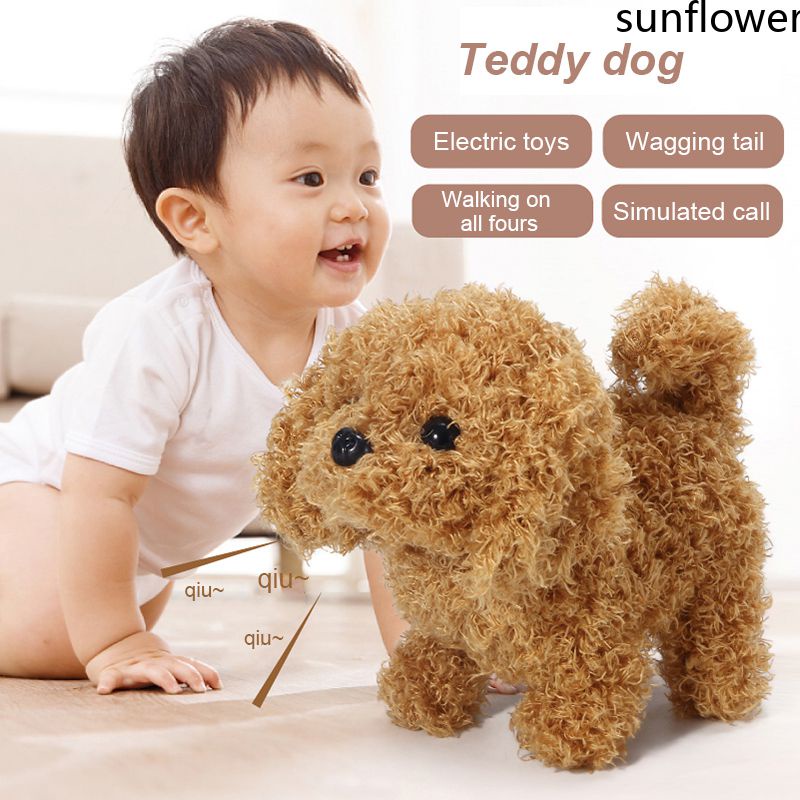 1 Chiếc Thú Nhồi Bông Đồ Chơi Nhồi Bông Thông Minh Thực Tế Cho Chó Con Thú Cưng Đồ Chơi Nhồi Bông Chạy Điện Mô Phỏng Đồ Chơi Búp Bê Nhồi Bông Di Chuyển-Sun. Vn