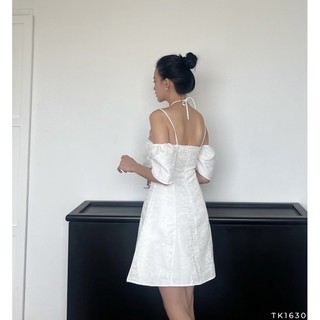 [ SIÊU PHẨM ] ĐẦM XOÈ TRỄ VAI CỘT DÂY