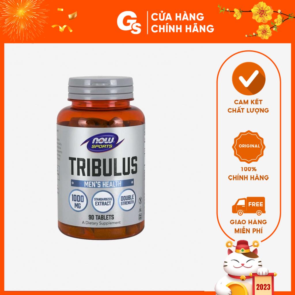 Viên uống Vitamin Now Tribulus (1000mg) phát triển cơ bắp, gia tăng hormone, sức mạnh, hiệu suất luyện tập