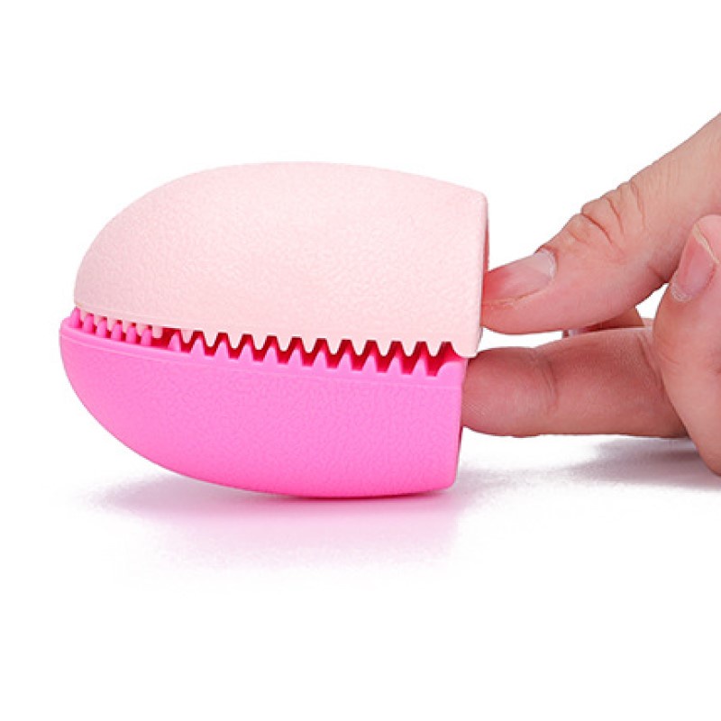 1 Miếng Silicone Vệ Sinh Cọ Trang Điểm Hình Quả Trứng
