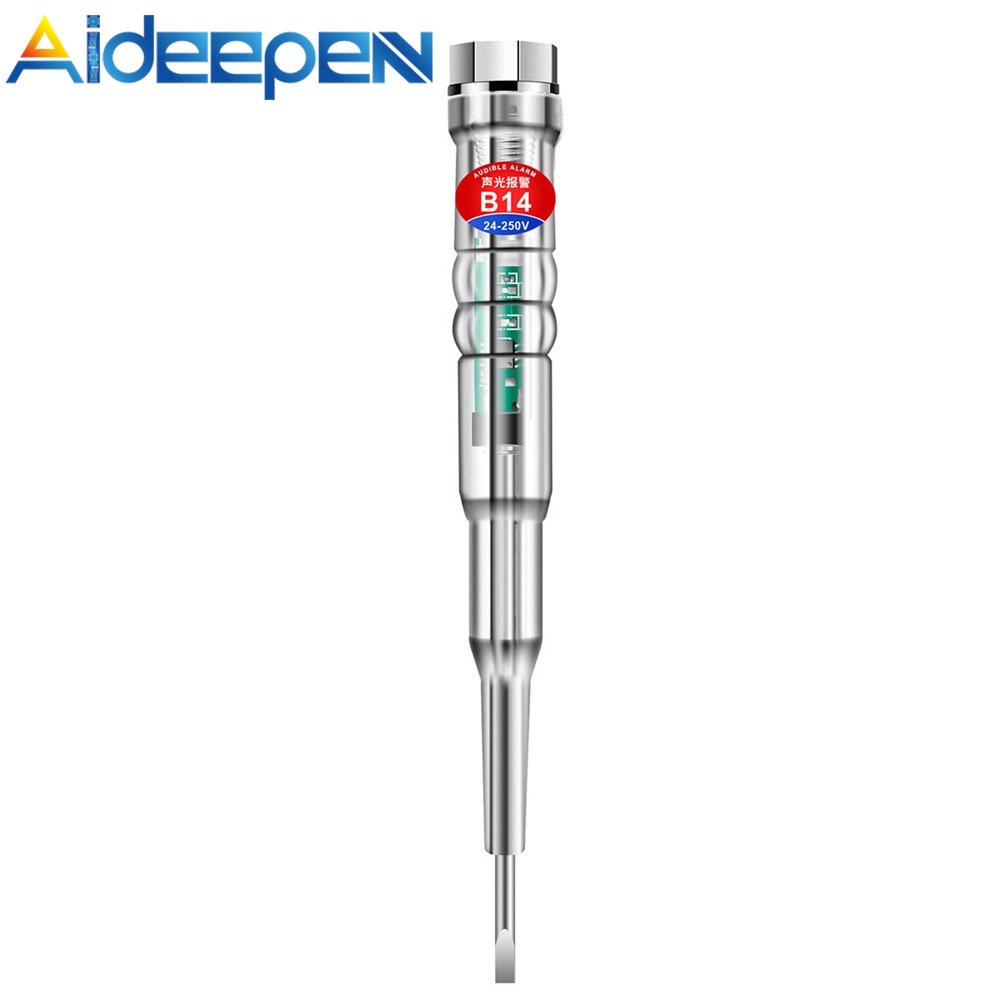 Bút thử điện ADIEEPEN B14 kiểu tua vít lưỡi dẹt 24-250V tiện lợi