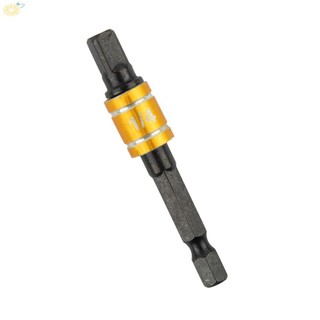 【VARSTR】One impact screwdriver with hex shank extension 1/4 3/8 1/2 bit socket adapter