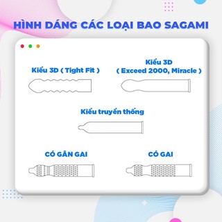 Bao cao su Sagami Xtreme Superthin (hộp 10 chiếc)