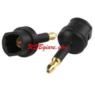  ĐẦU CHUYỂN 3.5MM MINI TOSLINK SANG TOSLINK OPTICAL 