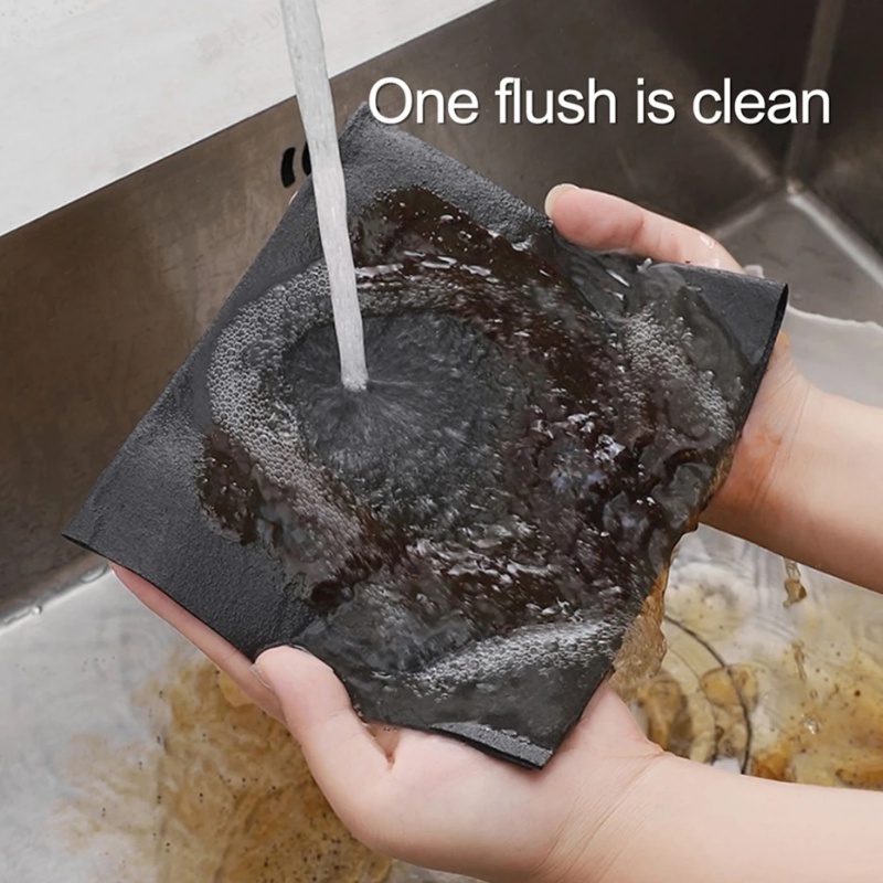 1 Khăn Lau Kính Cửa Sổ Dày Dặn Đa Năng Có Thể Tái Sử Dụng