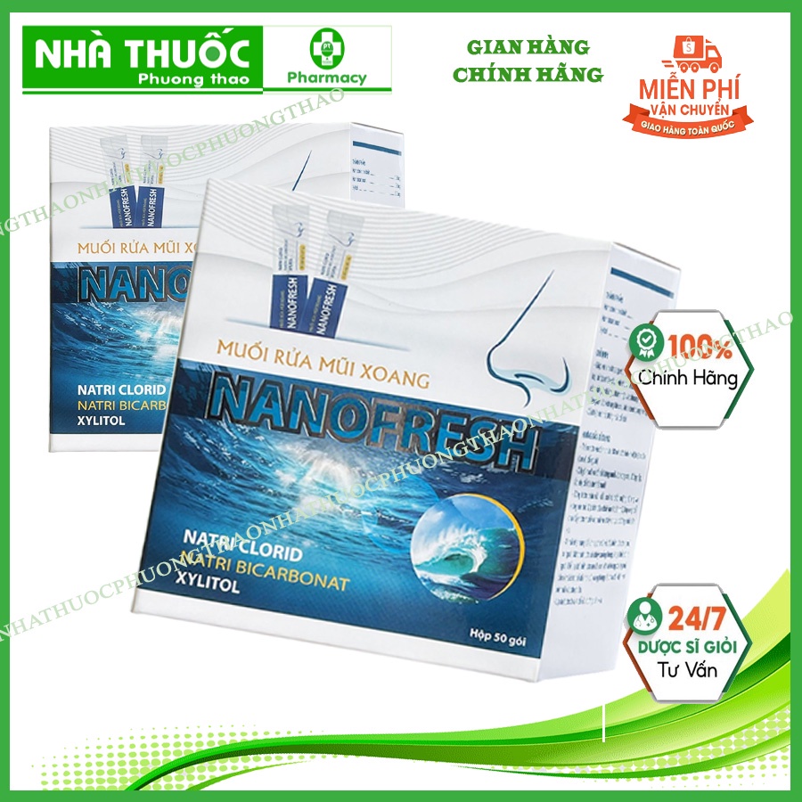 Muối rửa  mũi xoang NANOFRESH