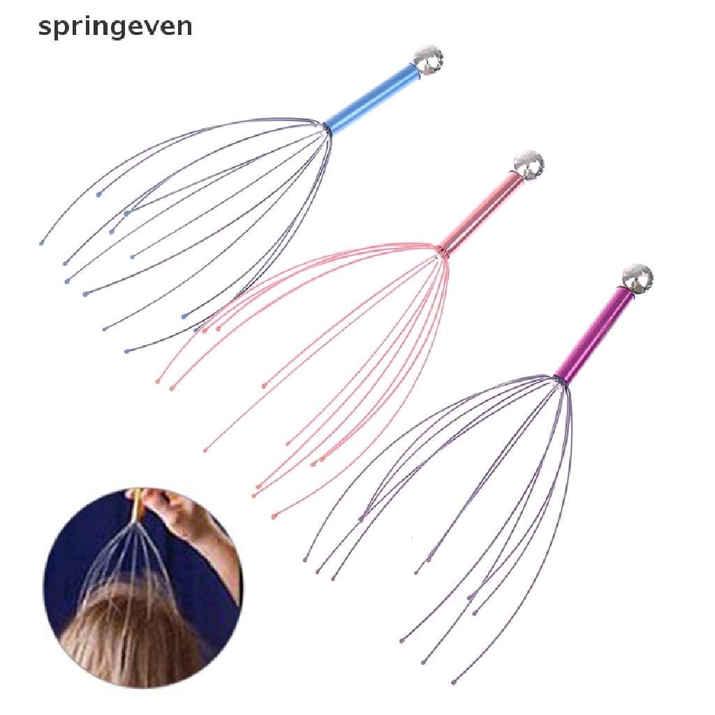 Dụng Cụ Mát Xa Cổ Và Đầu Hình Bạch Tuộc Giúp Giảm Căng Thẳng