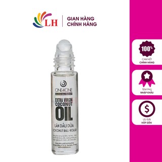 Chai lăn dầu dừa nguyên chất One4One Extra Virgin Coconut Oil