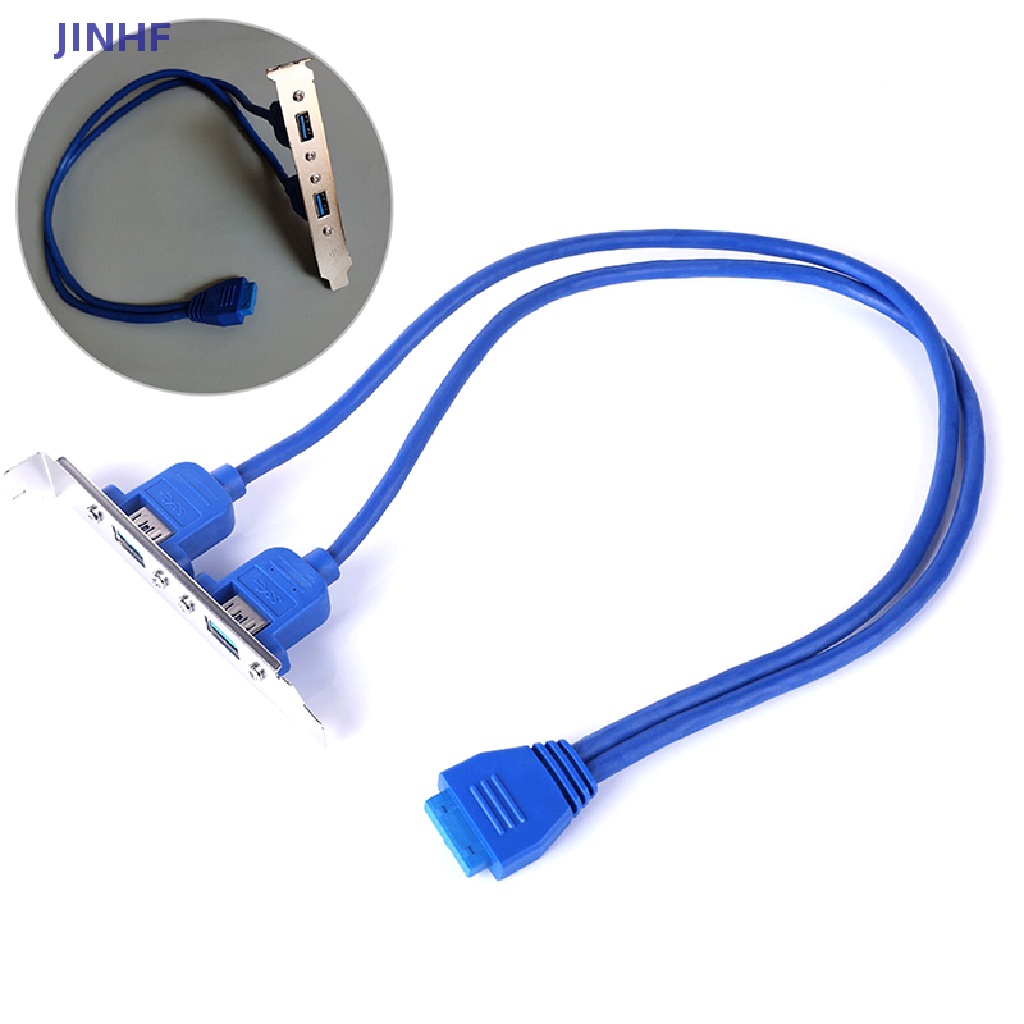 Cáp Mở Rộng JINHF 20 Pin Sang Hai Cổng Usb 3.0 Tốc Độ Cao JINHF