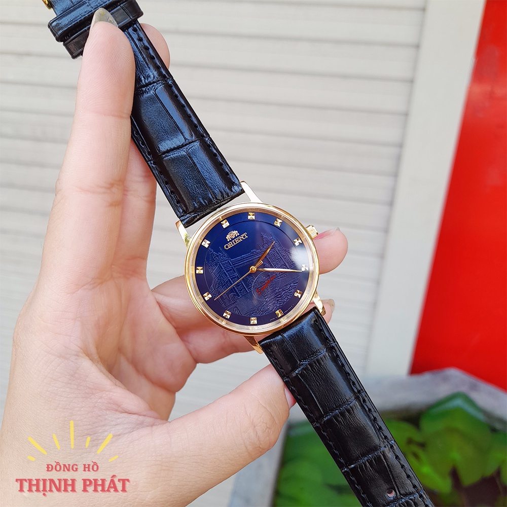 Đồng Hồ Nam Dây Da Thời Trang O.rient Pin Case 40mm Về Đủ Màu