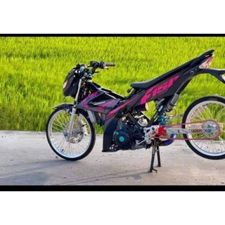 Tem rời satria đen hồng