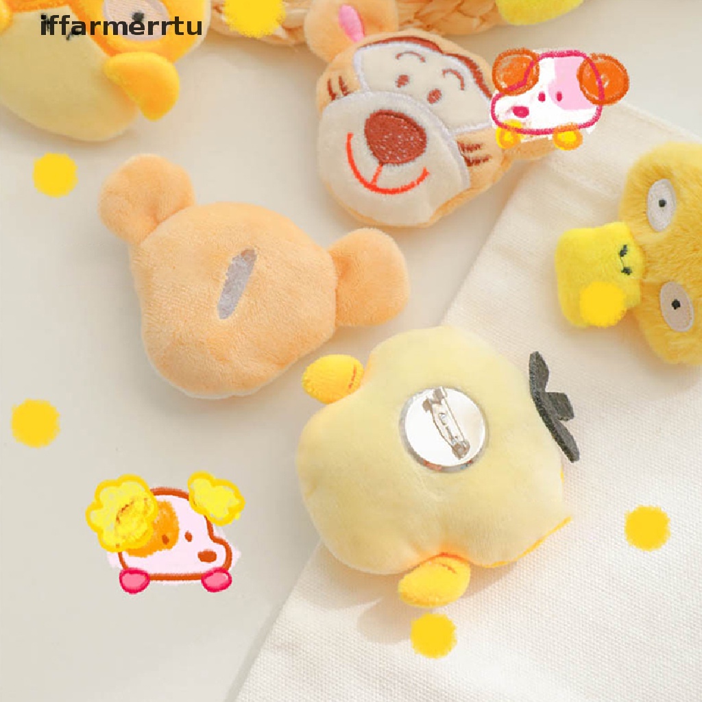 DISNEY Ghim Cài Áo Khoác / Túi Xách Hình Chú Gấu Winnie / Hổ Nhồi Bông Dễ Thương DIY