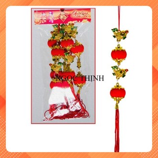 ĐỒ TREO TẾT DÂY 4 CÁ NHỎ ĐÈN BI 1 BỊCH 5 DÂY