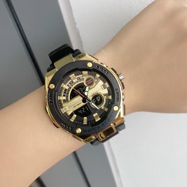 Đồng hồ nam thể thao OneTime dây cao su, vỏ thép bền chống va chạm, mặt đồng hồ 46mm cực chất, sang trọng